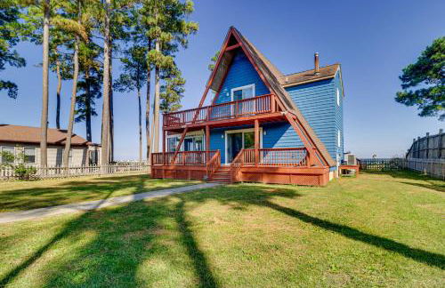 Beachy Maryland A-Frame Steps to Chesapeake Bay! - Foto 1