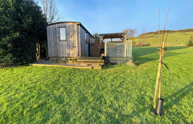 Shepherds Hut-1 Bed-hot Tub -views - Foto 31