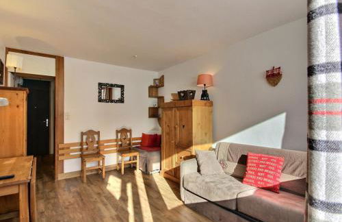 Studio rénové 3 pers, plein sud avec balcon à La Plagne - FR-1-455-129 - Foto 8