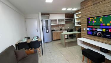 Quarto e sala completo de tudo na Ponta Verde a 300m da praia - Foto 4