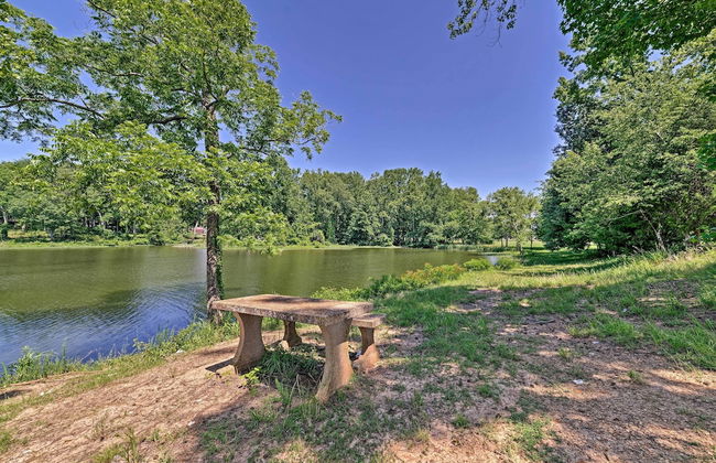 Waterloo Home with Fire Pit - half Mi to Boat Ramp! - Foto 41