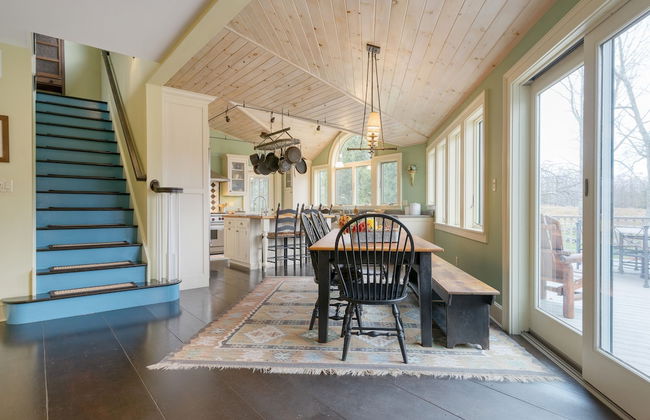 West Settlement Ranch by Avantstay Hudson Valley Escape Firepit Patio Yard - Foto 16