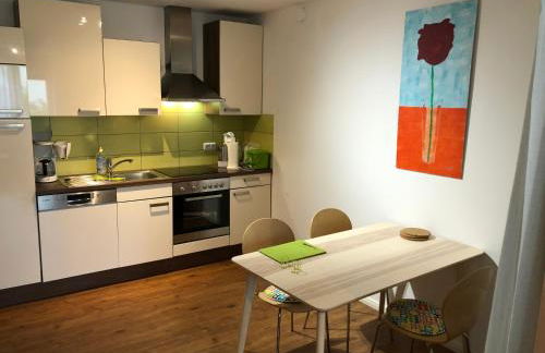 Für aktive Reisende mein Aparthotel Ochsenfurt mit Terrasse, ideal for long stay, relocation - Foto 3