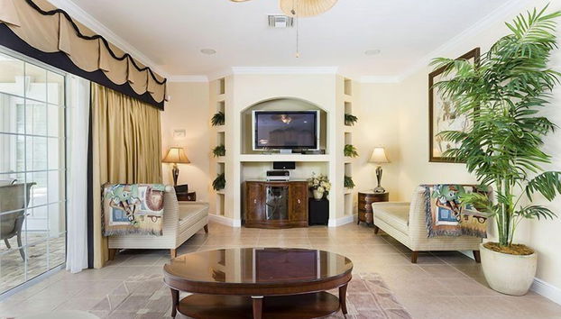 Zona de estar del vestíbulo