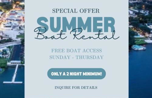 Lakefront Duplex with Pontoon Boat 2 Bedroom Home - Foto 3