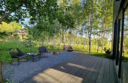 Drewniany dom w brzozowisku - Foto 13