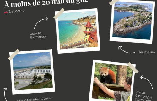 La Clef Decamp Casa Antoine 15pers vue mer, 10 min à pied plage - Foto 61