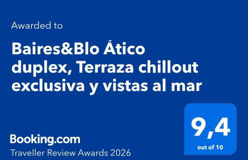 Baires&Blo Ático duplex, Terraza chillout exclusiva y vistas al mar - Photo 6
