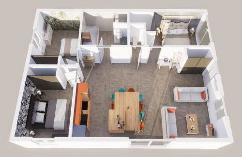 ღ L'Orb Enchanté - Piscine chauffée, Clim, Netflix - Foto 3