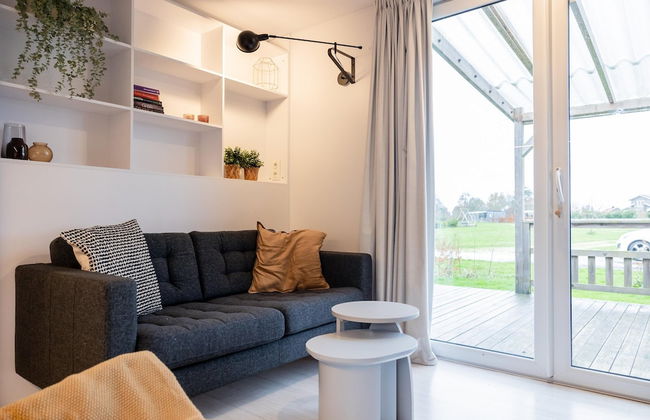 Modern 6-person Chalet in the Frisian Countryside, 3 Bedrooms and Wifi - Foto 60