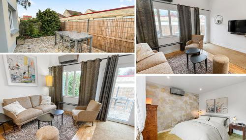 Maison plein pied proche de Paris, 1 chambre capacité 4 personnes, Parking privé, Terrasse privée - Foto 3