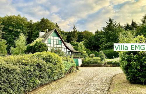 Villa EMG Ferienhaus in Alleinlage mit Privatsee Jacuzzi und Sauna für bis zu 22 Personen bei Osnabrück - Foto 19