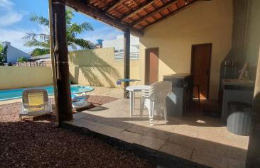Linda casa com piscina 50m praia - Foto 6