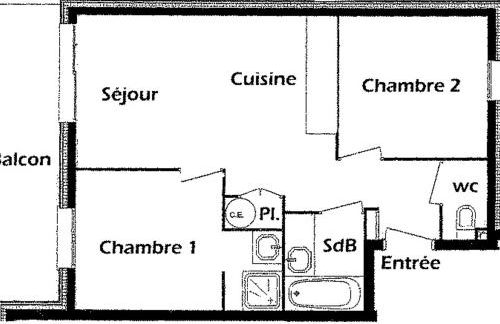 Appartement cosy 3 pièces avec piscine, 6 pers à Bisanne 1500 - FR-1-293-78 - Foto 10