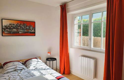 Maison rénovée avec jardin, proche plage Kerleven, 8 pers, Golf Cornouaille à 1.8 km - FR-1-481-153 - Foto 5