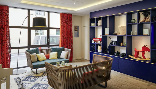 Sala de estar do lobby