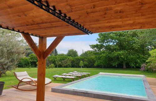 VILLA MURA gite luxe avec piscine et spa campagne et grand air nouvelle Aquitaine Corrèze - Foto 9