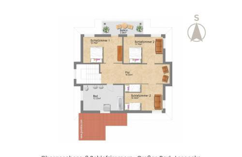 Schäfers - Ihr Wohlfühlort - Hochwertige Ausstattung, Naturgrundstück mit Bachlauf, Terrassen, WLAN, Parken - an 2 Seen bei Leipzig - Foto 29