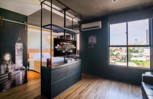 Luix Londrina Flat c jacuzzi, 43m2 c garagem - Foto 61