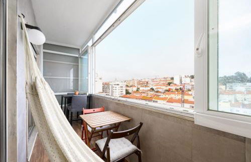 Cacilhas Amazing view of Lisbon close to beach Caparica - Foto 22