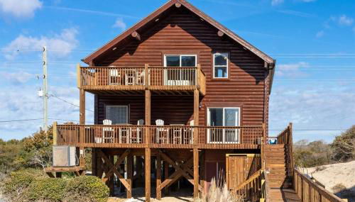 Boomerang- Oceanfront Log Cabin in North Topsail - Foto 3