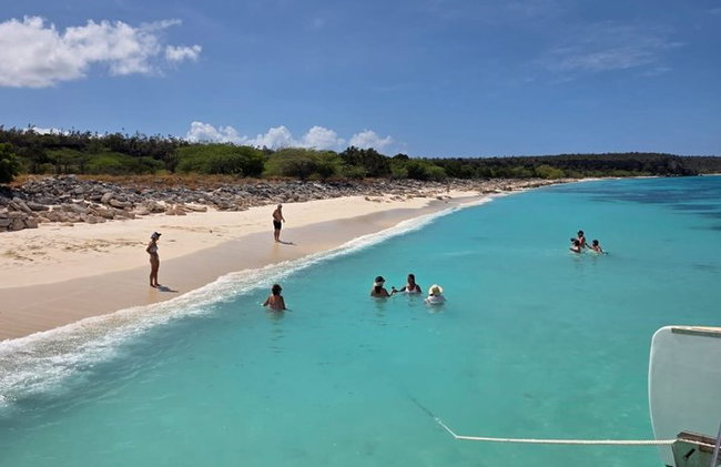 Catamarano da Cabo Rojo a Bahía de las Águilas con snorkeling - Foto 35