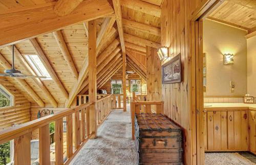 Poconos True Log Cabin with Sauna, Movie Theather, Hot Tub & Fire Pit! - Photo 44