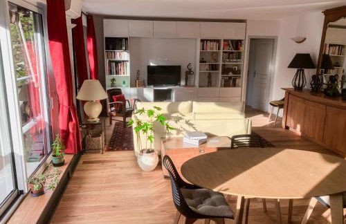 Paris-Daumesnil - Grand 2 pièces de charme sur jardin - 61m2, pour 4p - Large 4 star charming 1 BR apt for 4 with AC - Classement Officiel 4 étoiles - Foto 15