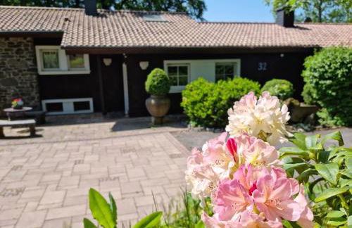 Ferienhaus Vogelsbergblick, Fernblick, Sauna, Kamin, 1700m eingezäunt in Alleinlage - Foto 4