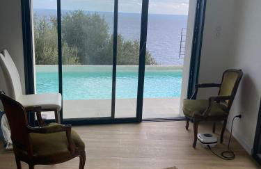 Nouvelle Villa Cap Corse Vue Mer et Piscine 3km Bastia - Foto 14