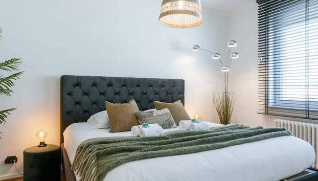 Frontal Seaview Apartment in Ostend - Foto 4, Habitación