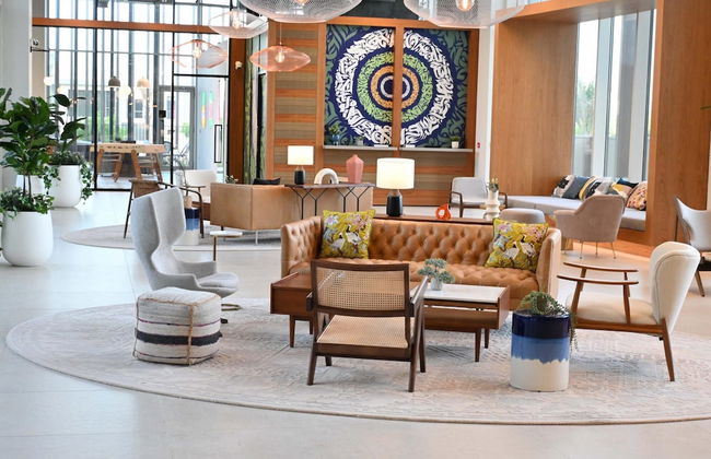 Modern Boho 1BR Sleeps4 Balcony Pool Gym Dxbhills - Foto 21