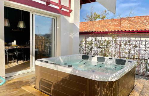 Haurren Zoriona - Maison Basque Moderne Climatisée avec Jacuzzi - Foto 14