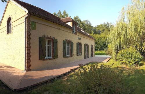 Maison chaleureuse en forêt du Perche avec cheminée, jeux pour enfants et grand jardin - FR-1-581-51 - Foto 13