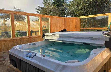 Luxury Welsh wooden cabin - Foto 36