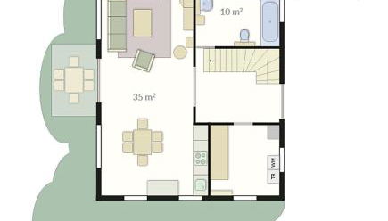 Sünnenhuus 34 - Dein Ferienhaus an der Thülsfelder Talsperre - Foto 2