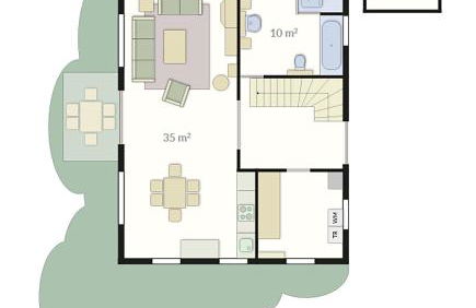 Sünnenhuus 34 - Dein Ferienhaus an der Thülsfelder Talsperre - Foto 2