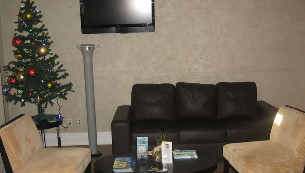 Sala de estar do lobby