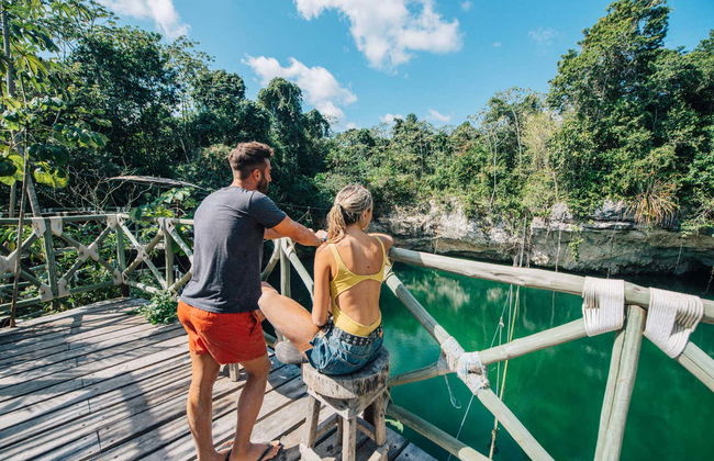 Tyrolienne au parc Selvatica - Photo 7