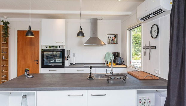 6 Person Holiday Home in Roslev - Foto 5, Cocina privada