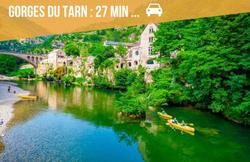 Le GoldenLeaf - Netflix/Wi-Fi Fibre - Séjour Lozère - Foto 37