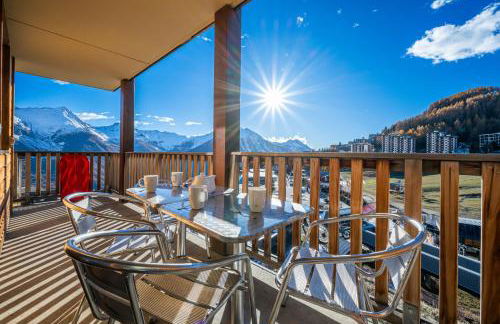 Appartement 6 personnes - Deux chambres - 40M2 - Balcons 10M2 sur pistes - Aucun vis à vis - Piscine - B301 - Foto 9