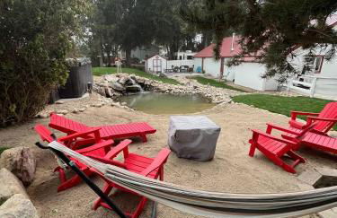 Red Roof Lodge• hot tub• 18 beds• venue• treehouse - Foto 36