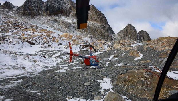 Disfrutando de la Cordillera de los Andes