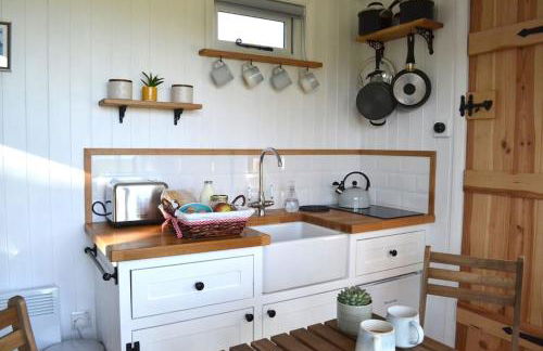 The Nutbourne Hut - shepherd's hut - pint-sized luxury - Foto 14