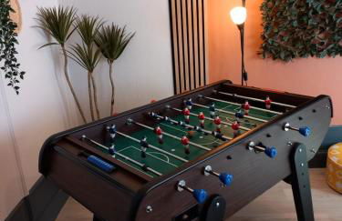 Les Loges Du Théatre 160m2 MAISON PRIVÉ 14 personnes MAX tout équipé a 200m de l'AVENUE DE CHAMPAGNE et toutes commodités DEGUSTATION CHAMPAGNE OFFERTE jacuzzi sauna jeux velos EMPLACEMENT EXCEPTIONNEL et CHIC - Foto 20