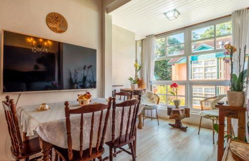 Belíssimo Duplex a 500m Lago Neg 3Q 4bikes Churrasq lareira Ar QF - Foto 25