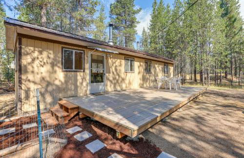 1 Mi to State Park Peaceful La Pine Cabin with Deck - Foto 18