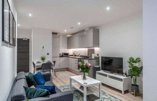 Modern 1-Bed Apart in Central Solihull near NEC - Foto 19