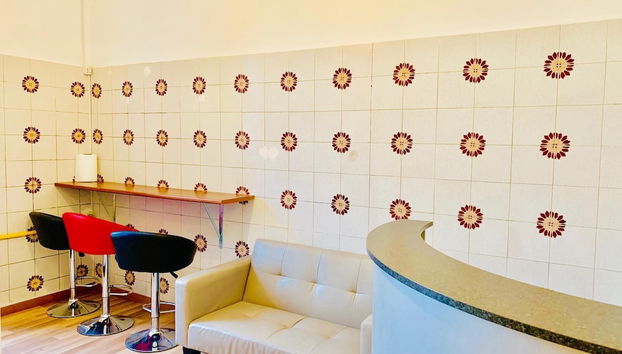 Zona de estar del vestíbulo